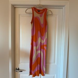 Wild fable graphic color bodycon maxi dress